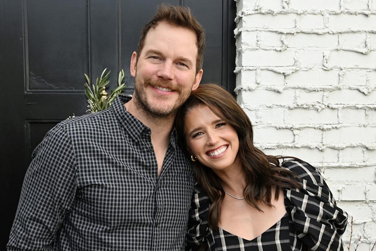 Chris Pratt and Katherine Schwarzenegger in November 2023Credit: Michael Kovac/Getty