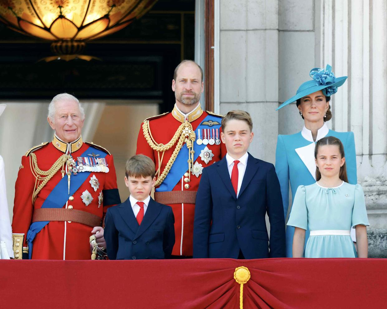King Charles with Prince William, Princess Kate, and their children in June 2025.Credit: Max Mumby/Indigo/Getty Images