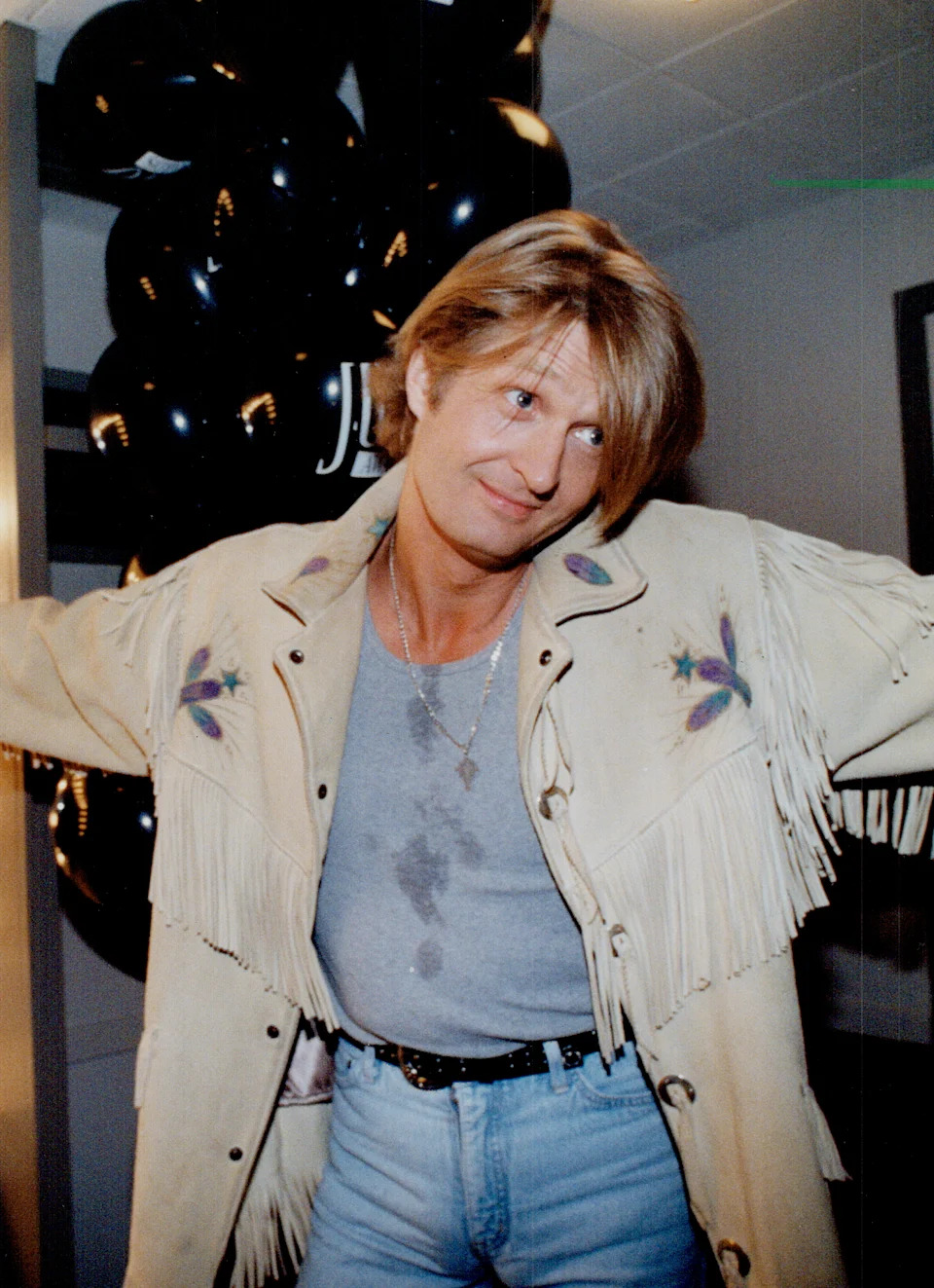 CANADA - MARCH 29: Cochrane sweeps Juno Awards. Toronto's Tom Cochrane collects four Juno Awards -- twice as many as his rock rival Bryan Adams. (Photo by John Mahler/Toronto Star via Getty Images)