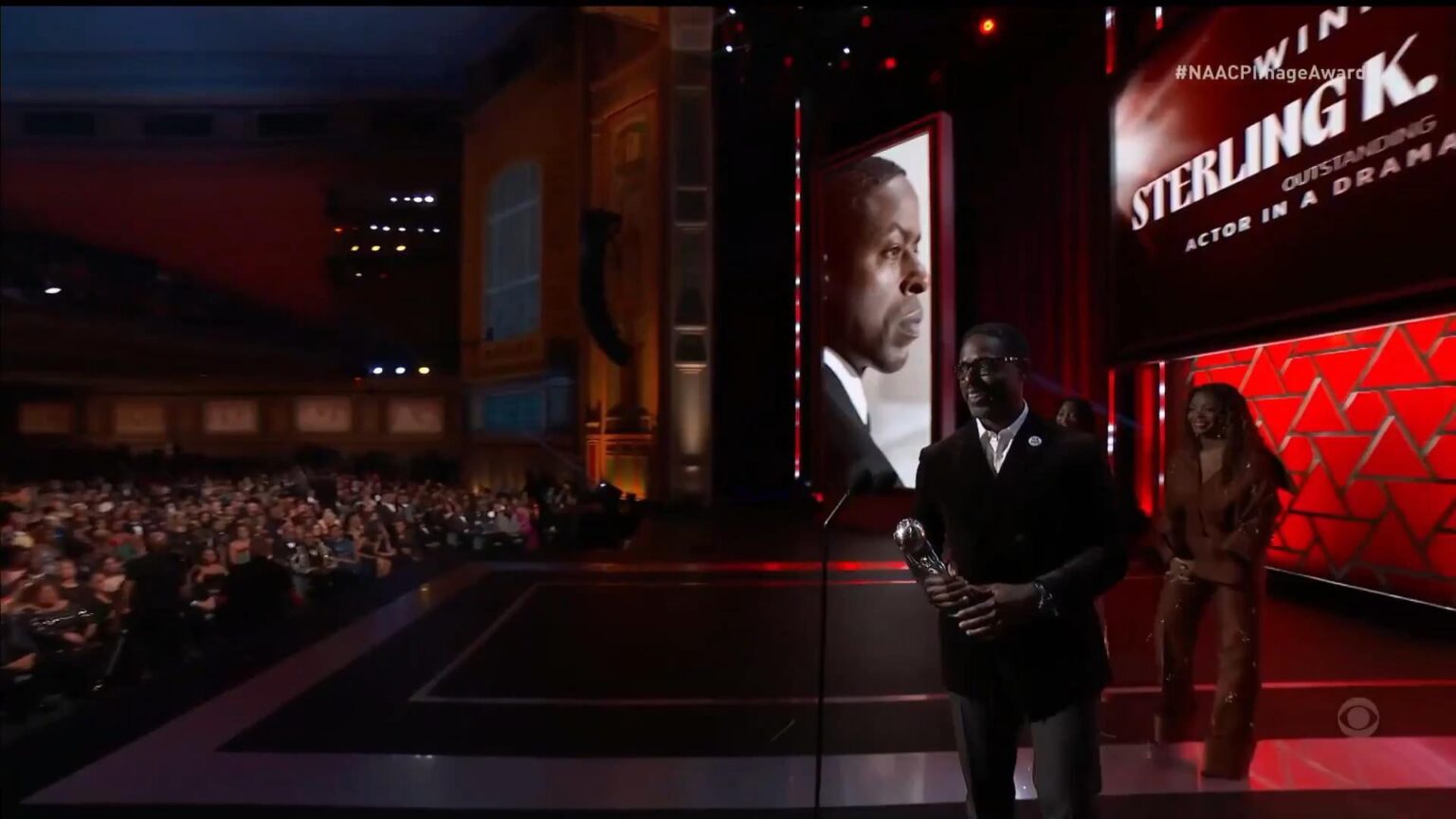 Sterling K. Brown at the NAACP Image Awards: “We are living under an administration that has an attack on diversity, equity, inclusion, justice. It’s trying to erase critical race theory, but like Sam said: they can’t erase us, because there’s no country without us.” Sterling K. Brown at the NAACP Image Awards: “We are living under an administration that has an attack on diversity, equity, inclusion, justice. It’s trying to erase critical race theory, but like Sam said: they can’t erase us, because there’s no country without us.”