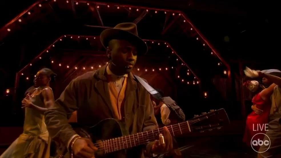 The Sinners musical performance at the 2026 Oscars