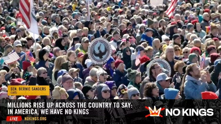 Sanders: We honor Renee Good and Alex Pretti who lost their lives in the struggle. These two heroes will not have died in vain. Their sacrifice has inspired and will continue to inspire the American people in the never ending struggle for justice.