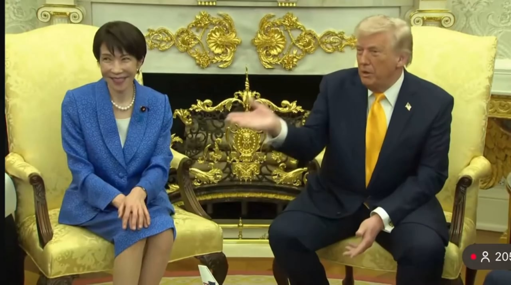 Trump responding to reporter asking why the U.S. didn't notify U.S. allies before carrying out Operation Epic Fury, in front of Japan's PM: "Who knows better about surprises than Japan? Why didn't you tell me about Pearl Harbor?"