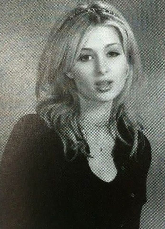 A yearbook photo of Paris HiltonCredit: Paris Hilton/Instagram