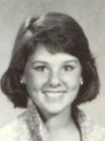 A yearbook photo of Melissa McCarthyCredit: Classmates.com