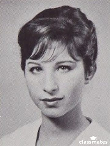 A yearbook photo of Barbra Streisand in 1959Credit: Classmates.com