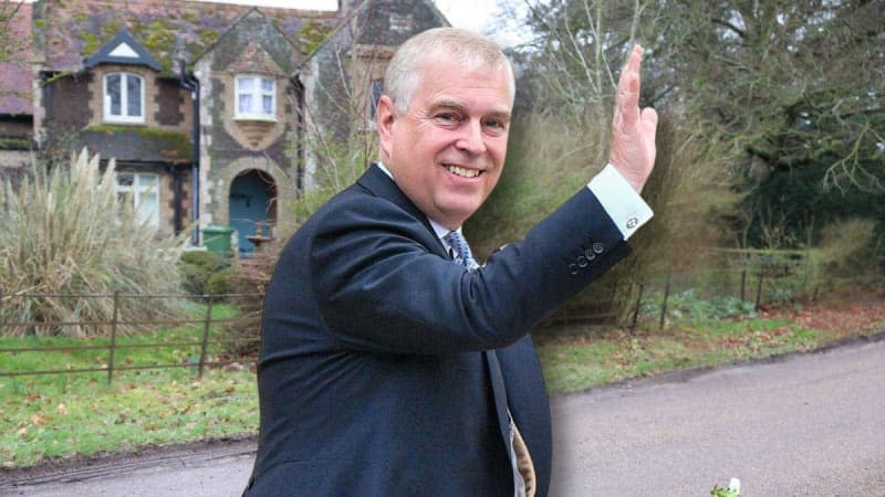 Andrew Windsor moved to Wood Farm while awaiting the completion of renovations at Marsh Farm.MEGA