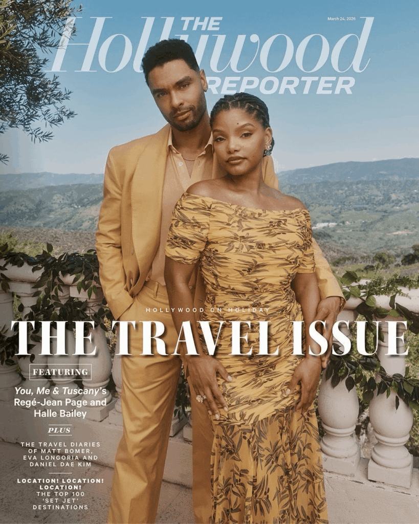 Halle Bailey And Regé-jean Page Cover The Latest Issue Of The Hollywood Reporter
