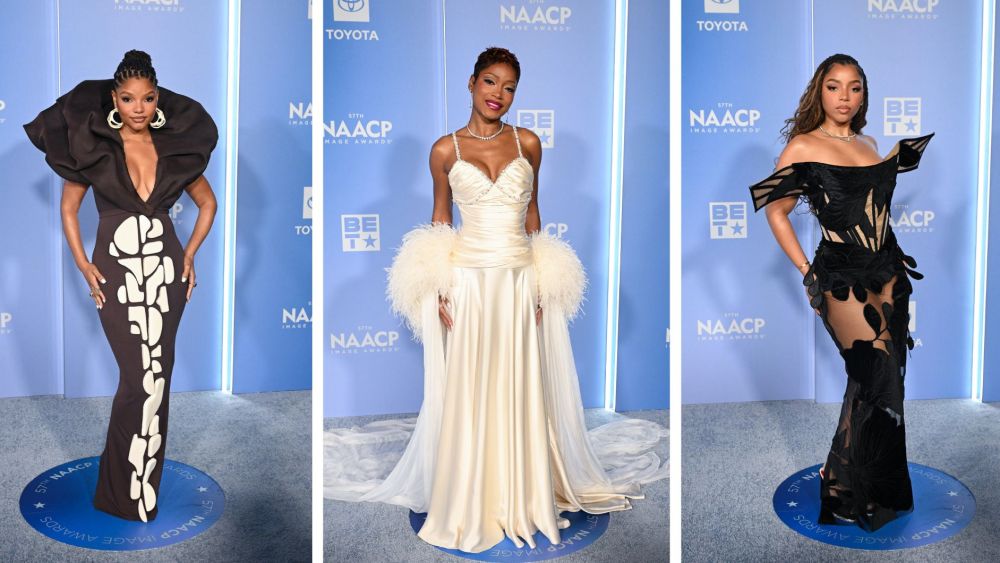 Halle Bailey, Keke Palmer and Chlöe Bailey were just a few of the stars at the 2026 NAACP Image Awards who embraced the black and white trend on the red carpet.