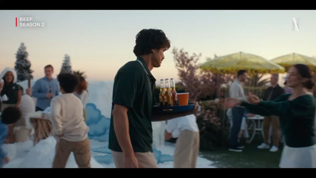 The official teaser for ‘Beef’ Season 2 has been released. Starring Oscar Isaac, Carey Mulligan, Charles Melton, Cailee Spaeny and guest starring Youn Yuh-jung, and Song Kang-ho. Releasing April 16 on Netflix.