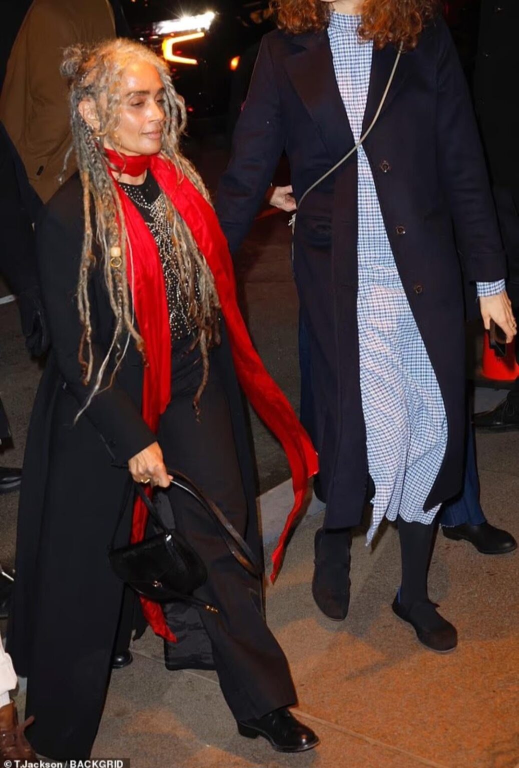 Lisa Bonet arriving at the SNL after party (March 14, 2026)