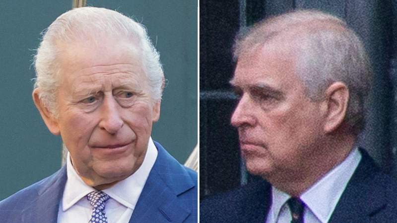 King Charles' relationship with brother Andrew Windsor has completely broken down following the disgraced royal's arrest.MEGA