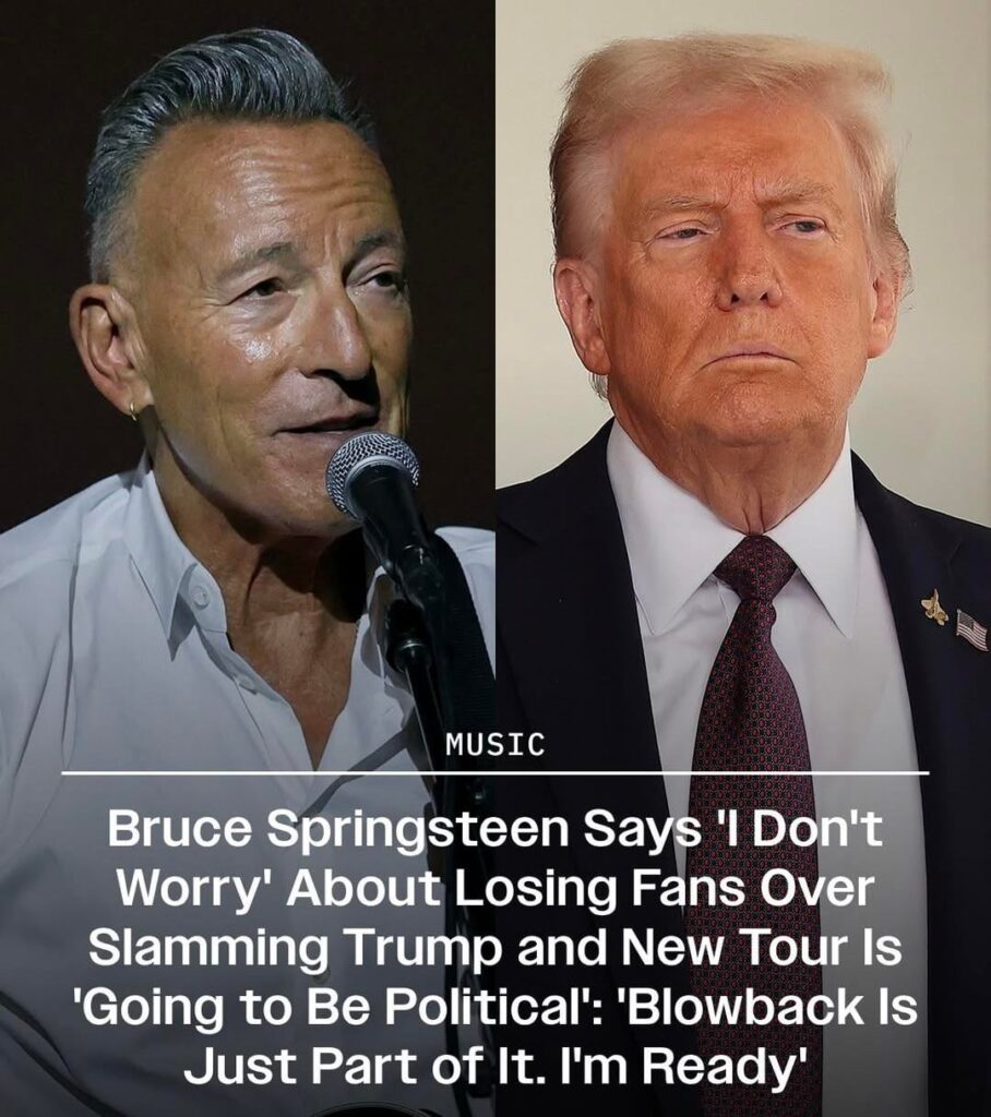 Bruce Springsteen Says ‘I Don’t Worry’ About Losing Fans Over Slamming Trump and New Tour Is ‘Going to Be Political’: ‘Blowback Is Just Part of It. I’m Ready’