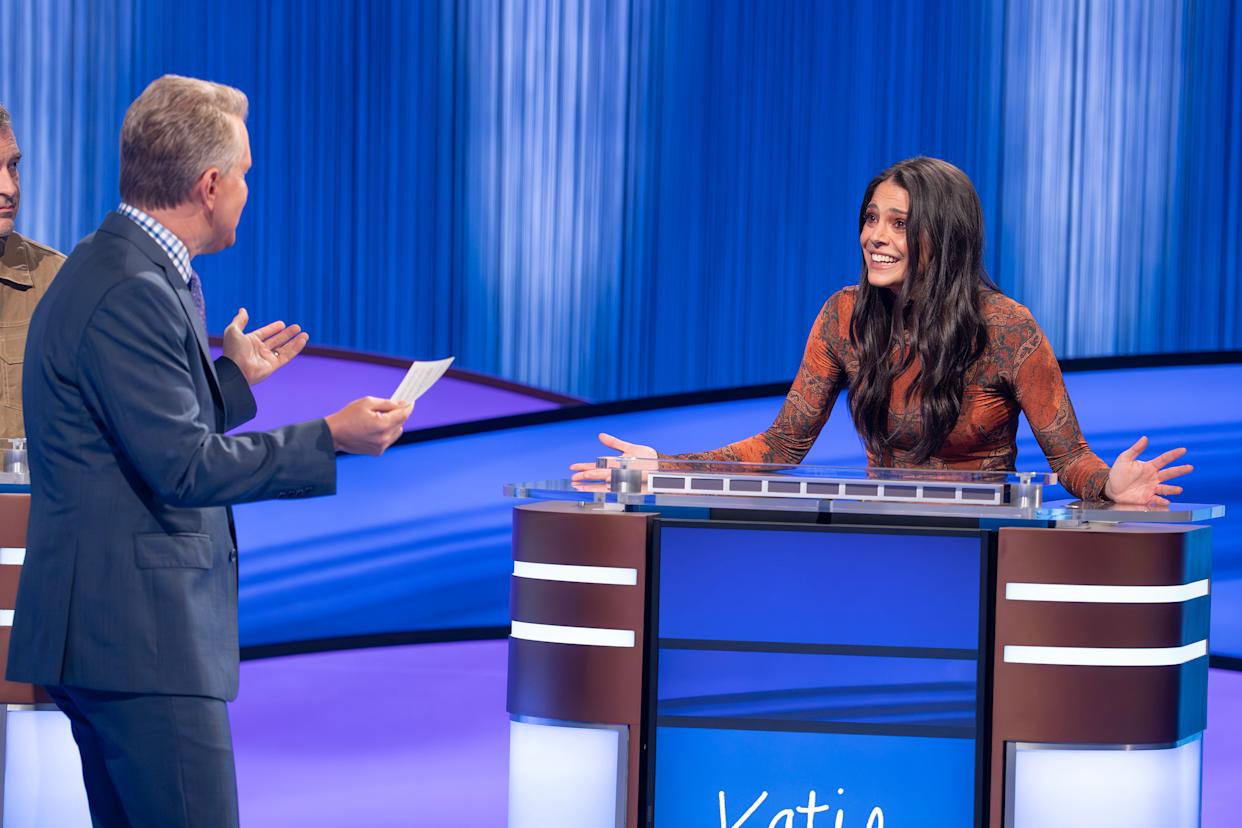 Sports media personality Katie Nolan is among the 21 stars returning for “Celebrity Jeopardy!” All Stars. Disney