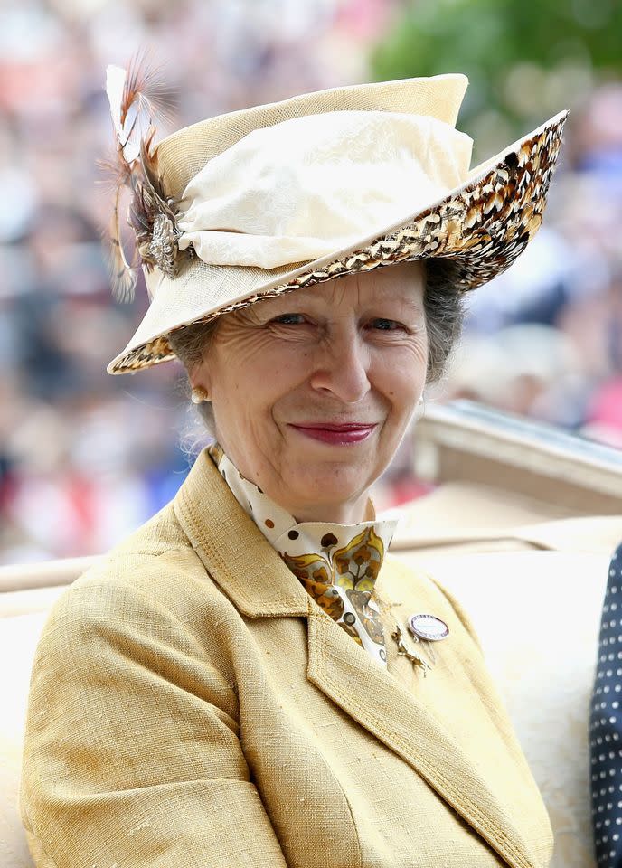 Princess Anne at the Royal Ascot in Ascot, England, in June 2015.Credit: Chris Jackson/Getty Images