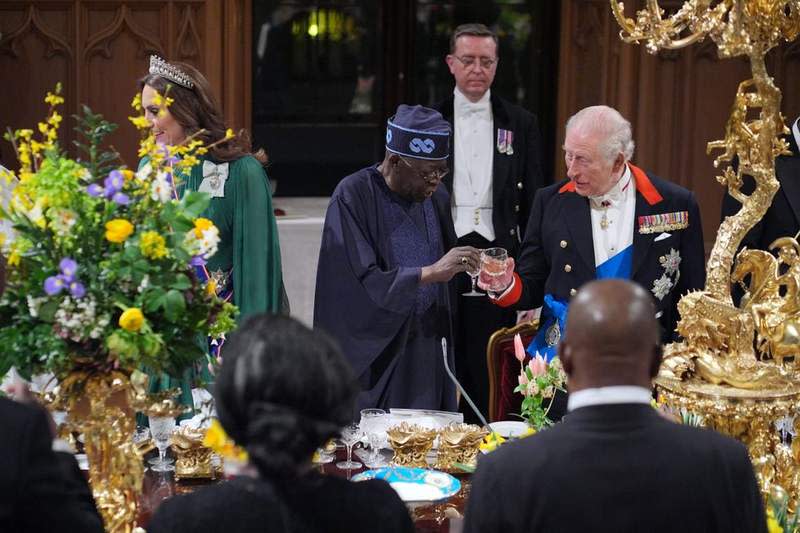 King Charles, President Bola Ahmed Tinubu | Source: GETTY