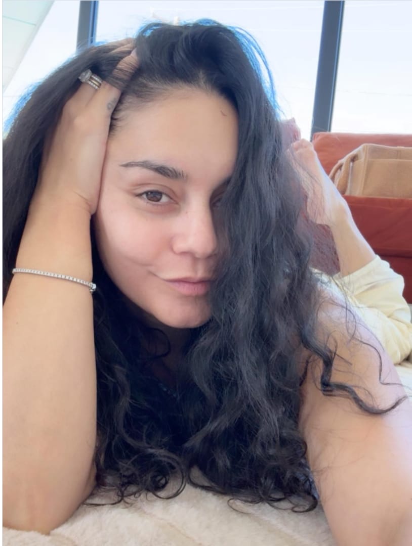 Vanessa isn't stepping into full glam much these days