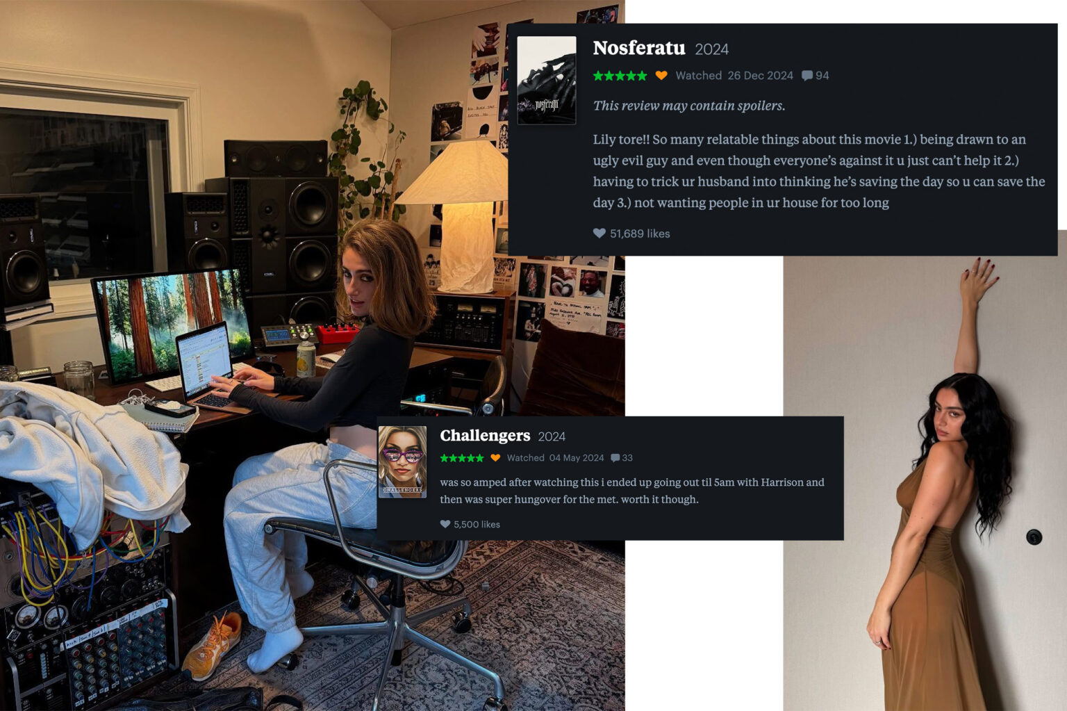 12 celebrities you should follow on Letterboxd