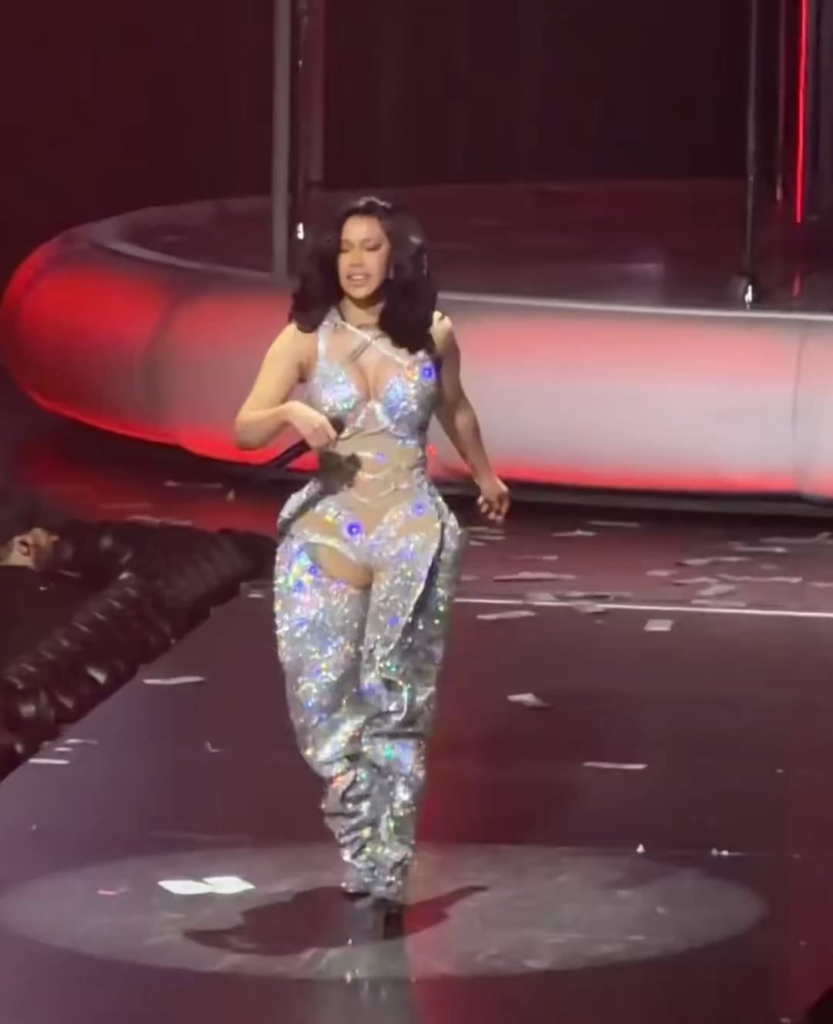 Cardi B reacts to Dr. Simi doll being thrown on stage: “This my surgeon?”