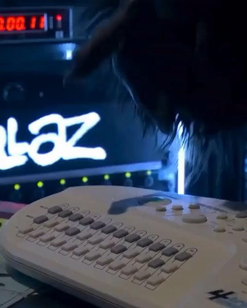 The Gorillaz performing “Clint Eastwood” with Del the Funky Homosapien on SNL