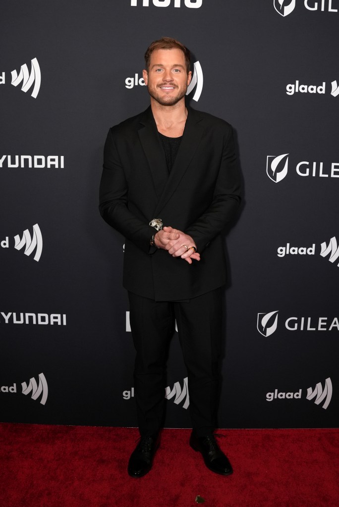 Colton Underwood attends the 2026 GLAAD Media Awards