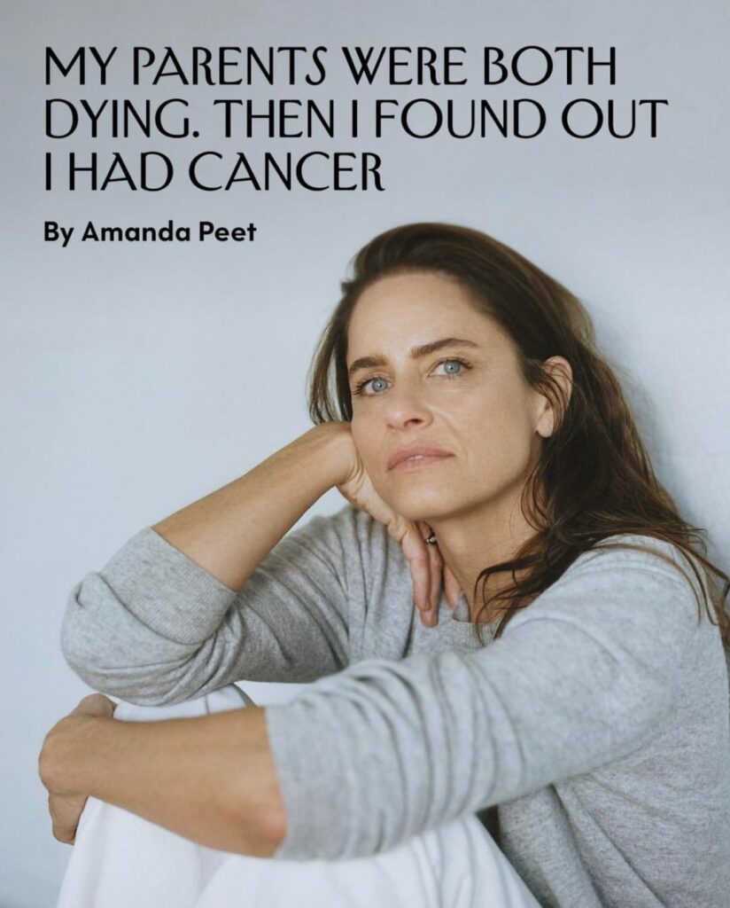 Amanda Peet Reveals Breast Cancer Diagnosis