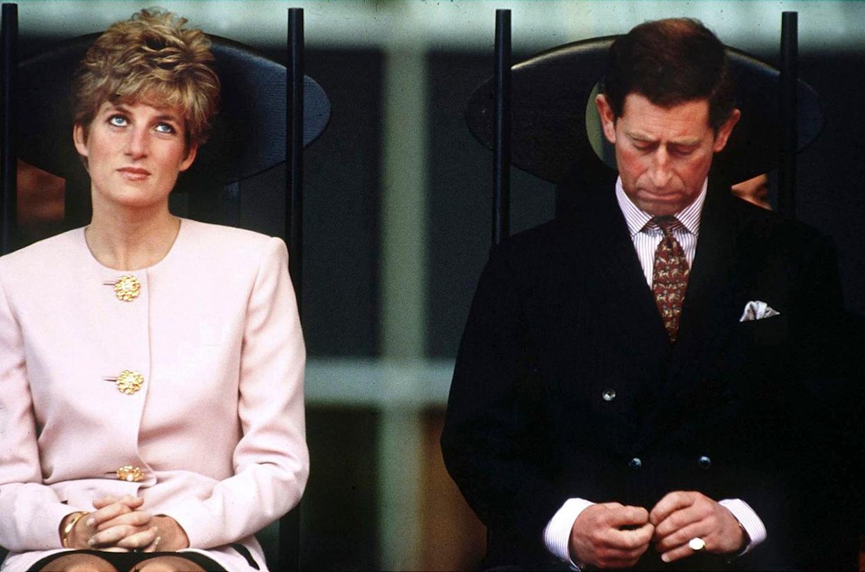 Princess Diana and then-Prince Charles on a royal visit to Canada in October 1991.Credit: Getty Images