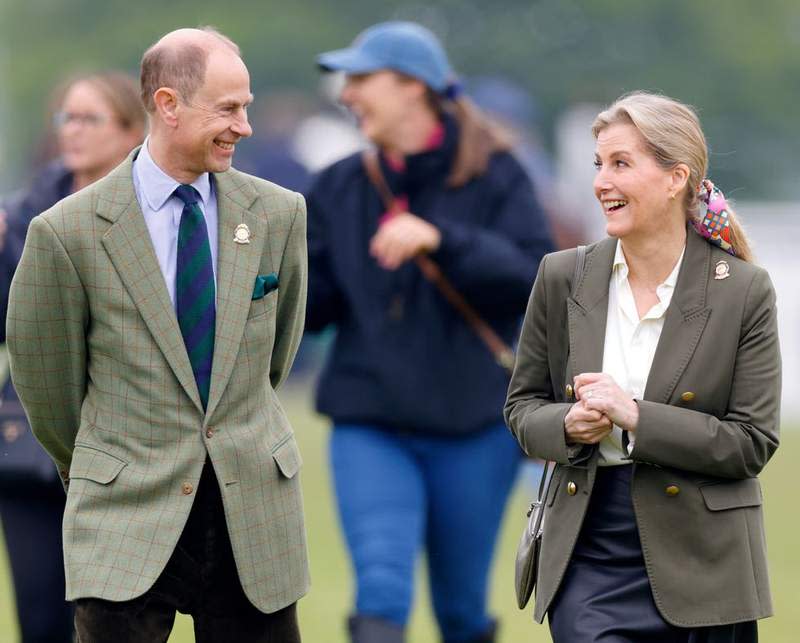 Prince Edward and Sophie | Source: GETTY