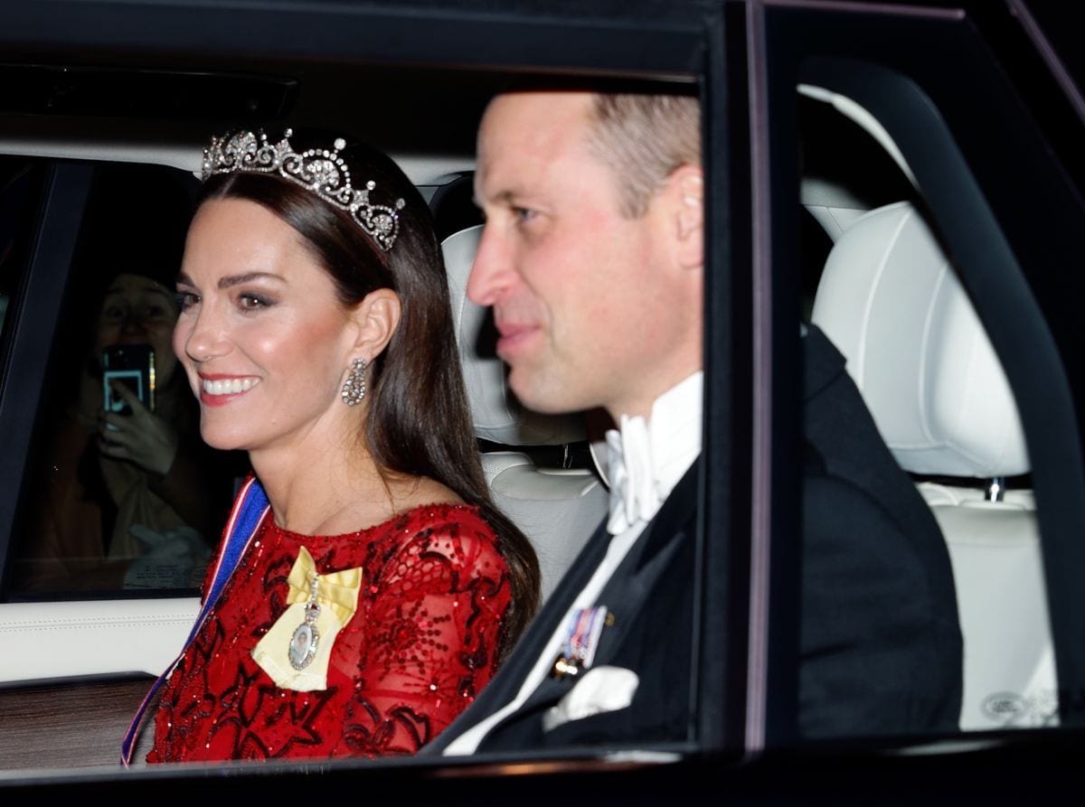 Catherine, Princess of Wales (wearing the Lotus Flower Tiara)