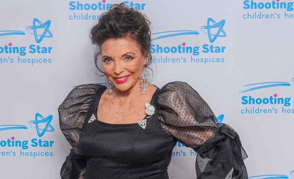 Dame Joan Collins is the Vice President of Shooting Star Children's Hospices