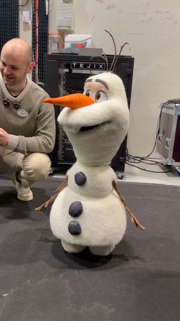 The New Olaf Animatronic at Disneyland Paris (14 March 2026)