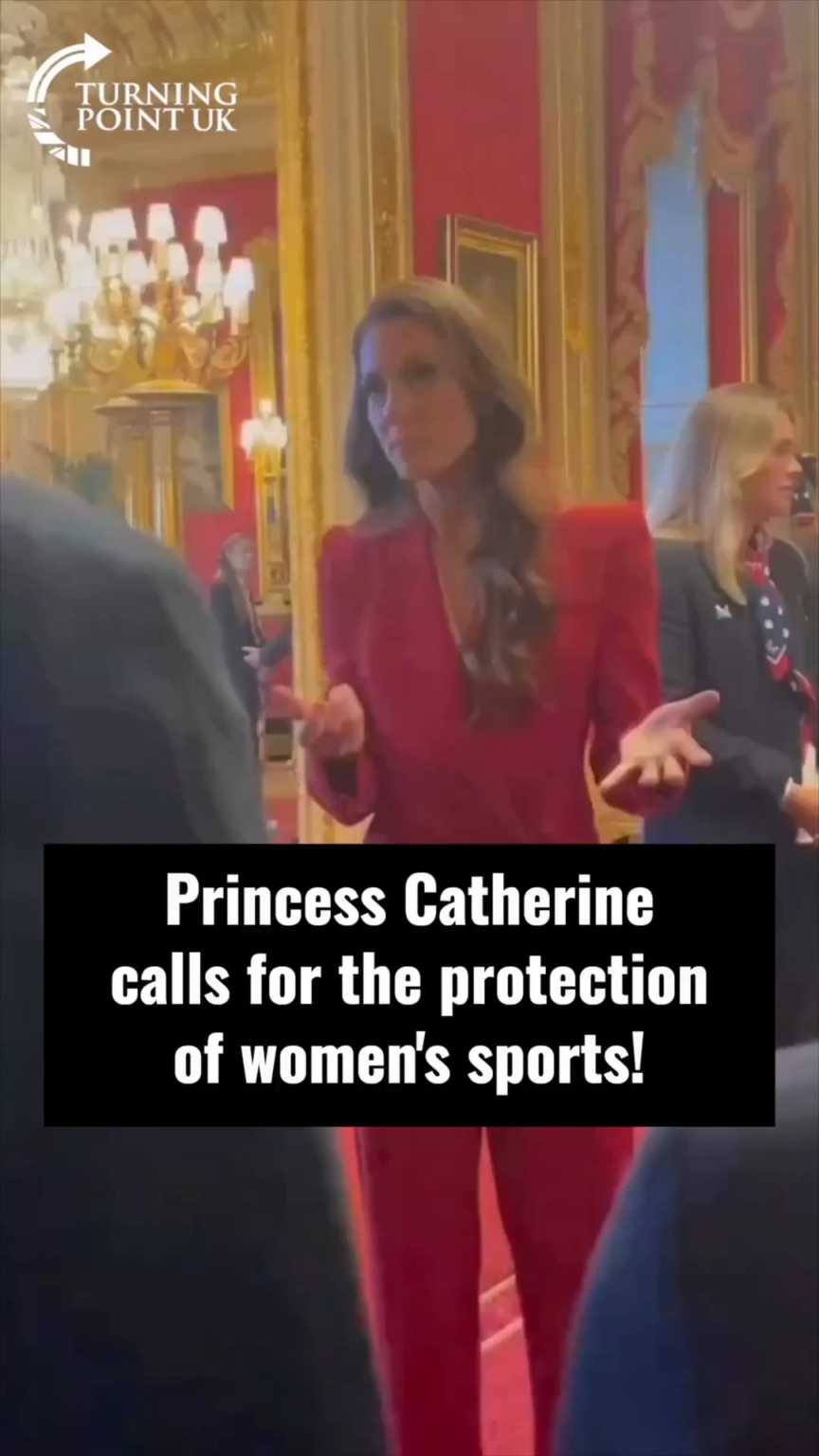 Turning Point UK has taken a clip of Kate talking about women's sports and is advertising it as her calling for their 'protection', do you agree with their interpretation?