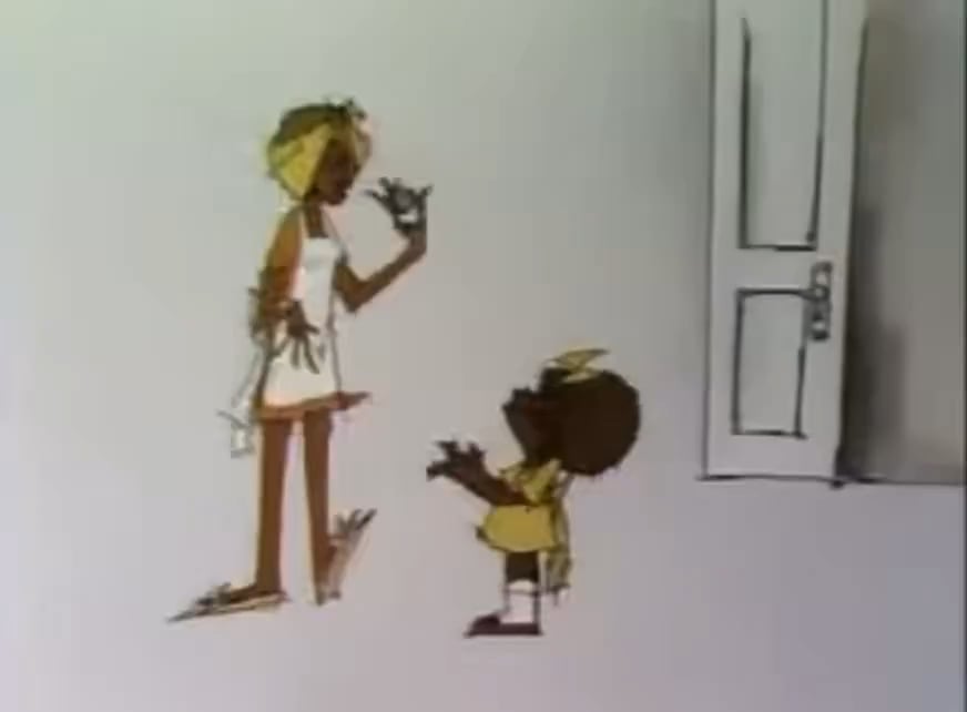 In 1972, Sesame Street debuted the iconic "I Can Remember. " cartoon sketch.