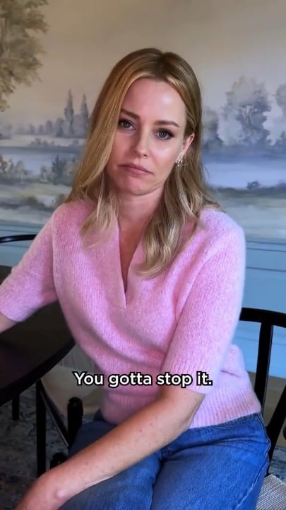 Elizabeth Banks on the SAVE Act: "We are not gonna require people get a passport to vote. This is a right enshrined in the Constitution. Stop making it harder for people to vote. Start making it easier. We know who benefits and who doesn't. Stop it"