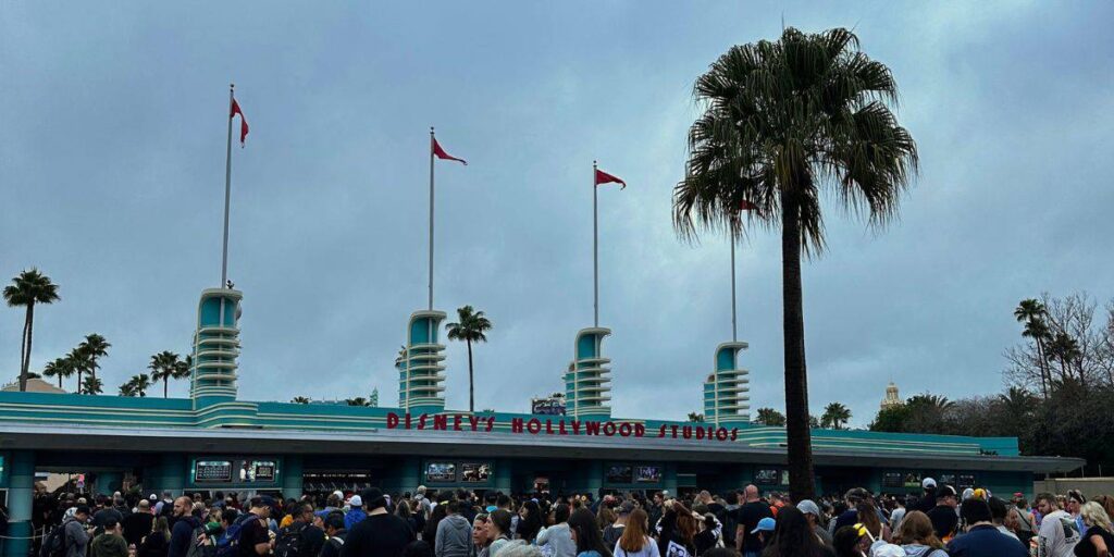 Entrance of Disney World's Hollywood Studios at Walt Disney World Resort
