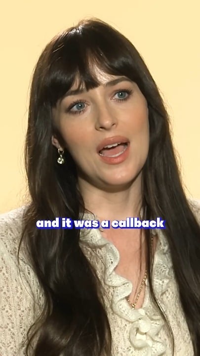 Dakota johnson was once denied the role for being polite in an audition.