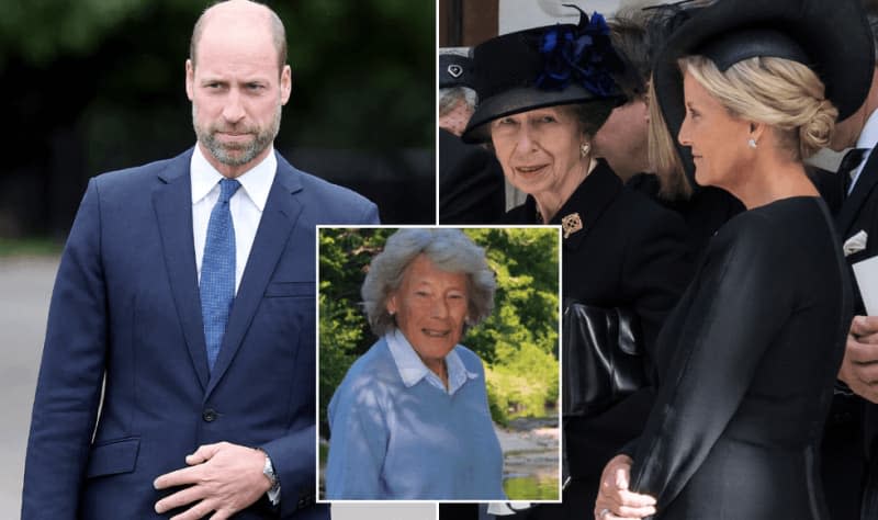 Anne, Sophie and Prince William | Source: GETTY / GLANUSK ESTATE