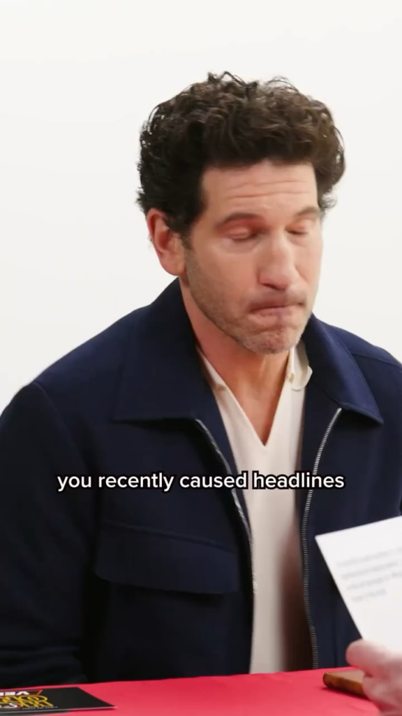 Jon Bernthal issues an apology over his aggressive anti-napping stance: "I got nothing against you if you nap… I just don’t really do that & I don’t really have time for it. I feel like you probably, I'm sorry, I feel like you probably do have something better to do than nap, but I'm sorry.”