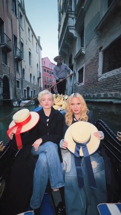 Madonna with Julia Garner in new IG post: Like A Virgin……again and again.