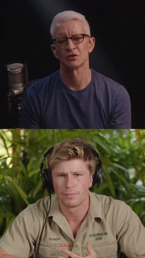 Robert Irwin: “As a young guy & in the public eye… being scrutinized so much & my dad always being this constant thread in my life & people always talking about him. Sometimes one of the nicest things is to just let it all go. I let it all sort of pour out & it feels like I'm kind of letting him in.