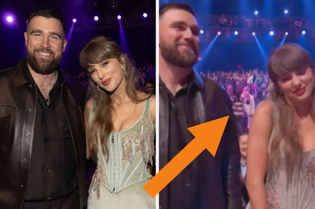The Internet Is Losing It Over Taylor Swift and Travis Kelce’s “Chemistry” At The iHeartRadio Music Awards Yahoo entertainment home