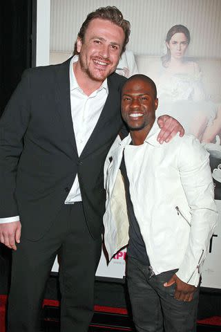 Jason Segel and Kevin Hart in 2012.Credit: Dave Allocca/Starpix/Shutterstock