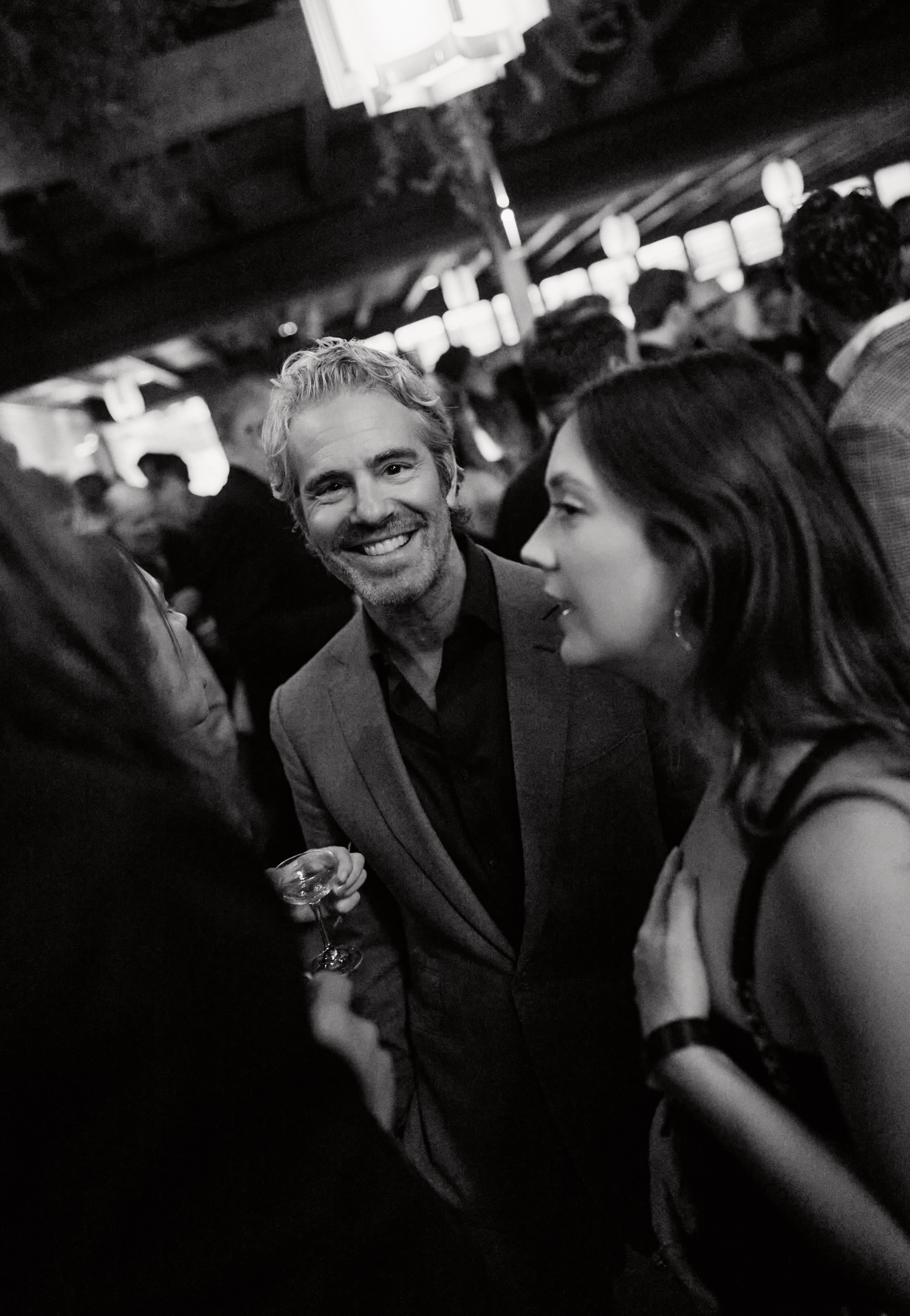 Andy Cohen Billie Lourd, CAA pre-Oscar party 2026