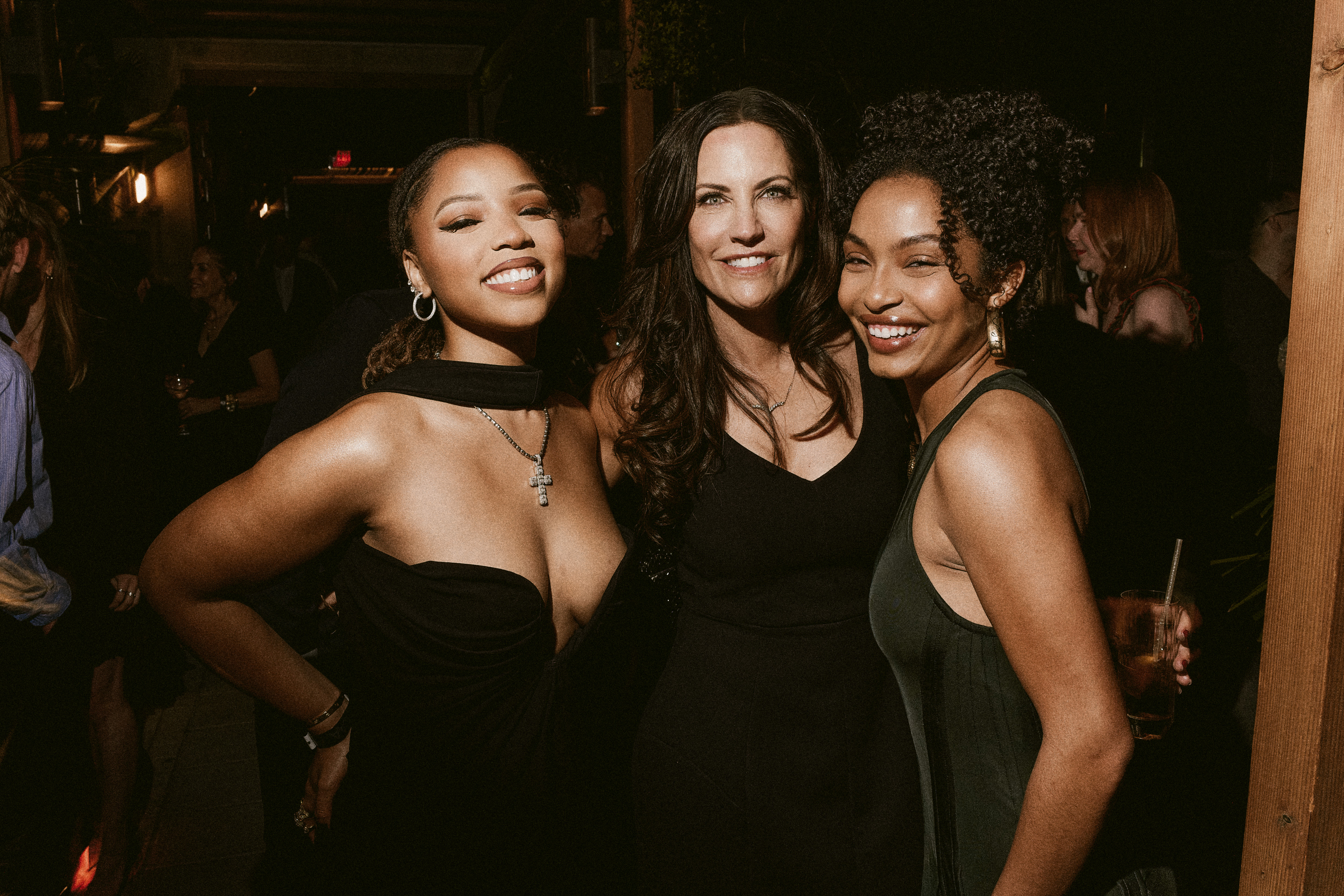 Chlöe Bailey, Tracy Brennan, Yara Shahidi, CAA pre-Oscar party 2026