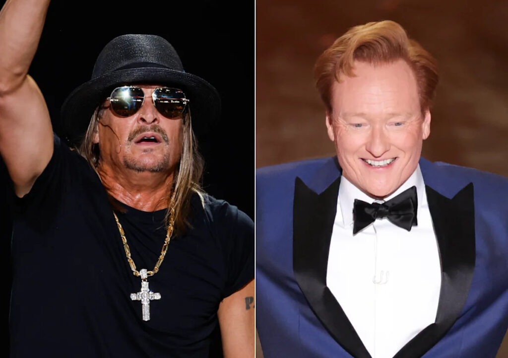 Kid Rock Says Conan O’Brien’s Oscars Diss Mocking Turning Point USA’s Super Bowl Halftime Show Was ‘Not a Very Good’ Joke Kid Rock Says Conan O’Brien’s Oscars Diss Mocking Turning Point USA’s Super Bowl Halftime Show Was ‘Not a Very Good’ Joke