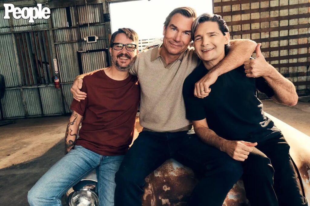 Wil Wheaton, Jerry O'Connell and Corey Feldman for People Magazine for the 40th anniversary of ‘Stand By Me’