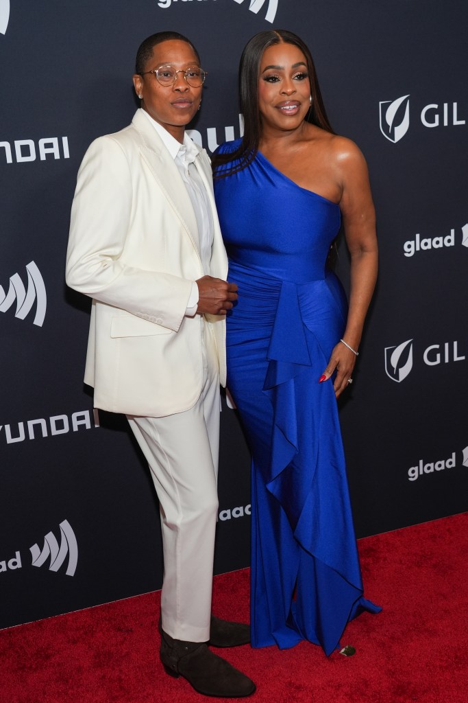 Jessica Betts and Niecy Nash attend the 2026 GLAAD Media Awards