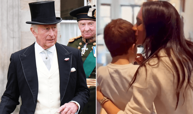 King Charles, Prince Archie and Meghan Markle | Source: GETTY / INSTAGRAM: MEGHAN