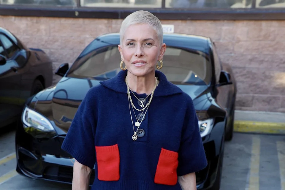 Nicole Eggert on November 26, 2025.Credit: Robin L Marshall/Getty