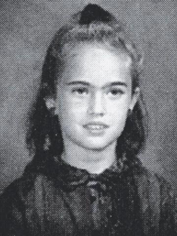 Megan Fox in a school photo in 1988Credit: Seth Poppel/Yearbook Library